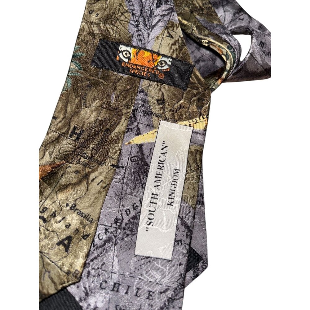 Men's Neck Tie Lot of Three-Fishing Basketball Animals - Picture 8 of 9